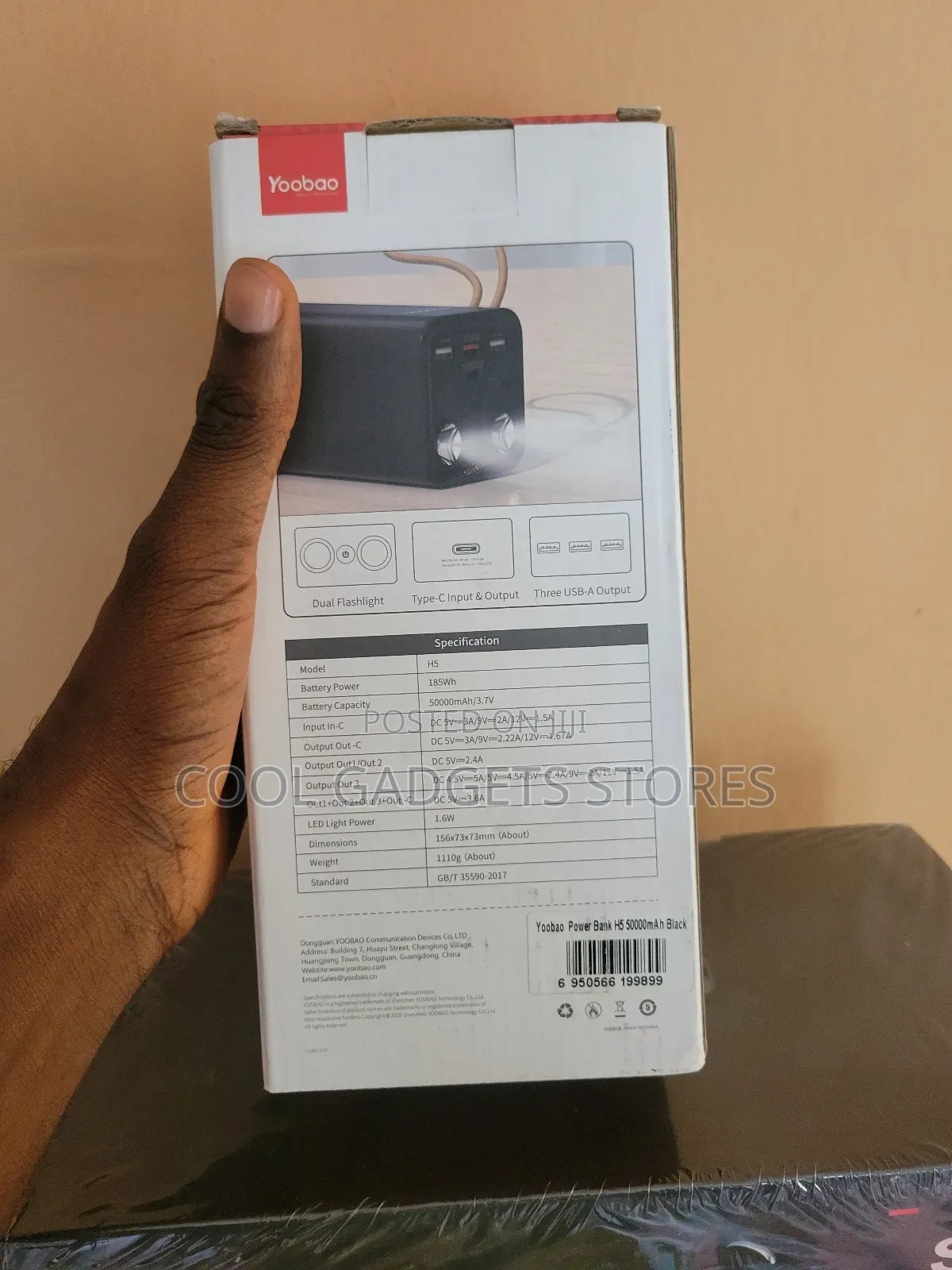 Yoobao H5 50000 Mah Power Bank