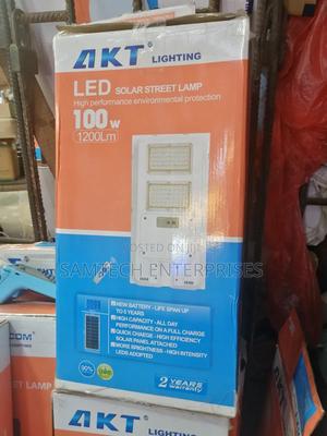 100watt Akt Solar Street Light - Samtech Enterprises Price: ₦ 48,000 on ...