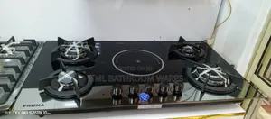 Photo - Built-in Gas Hob
4 Burners 1 Hot Plate Built-in Cooker