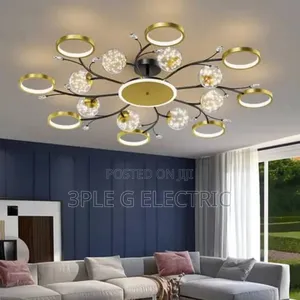 Luxury Ceiling Hugging Lamp