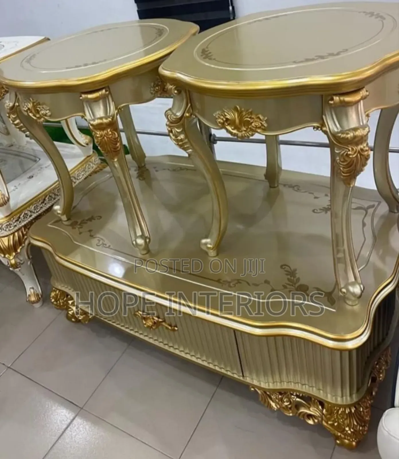Executive Center Table and Stools