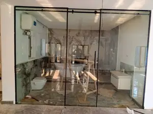 Glass Demarcation on Bedroom Shower