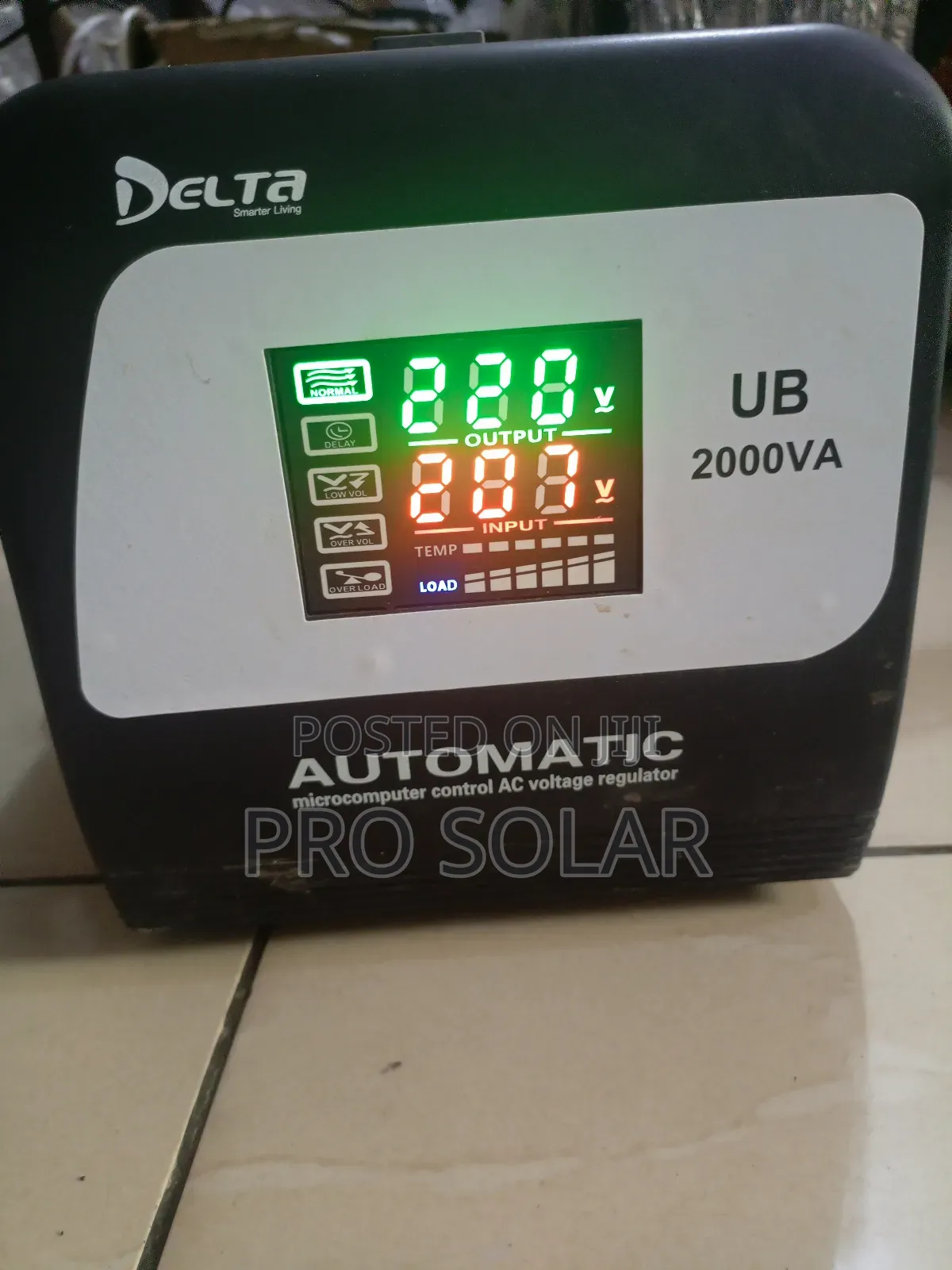Delta Smarter Stabilizer Digital 2KVA