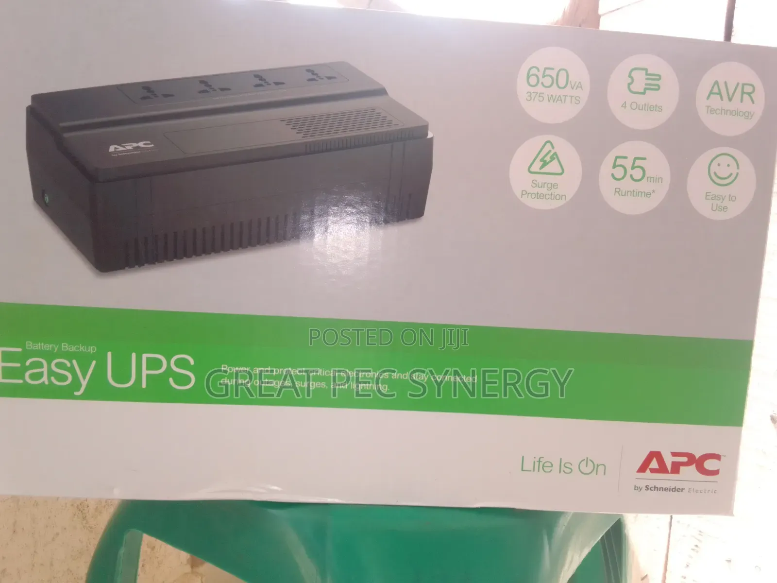 Apc Black -Ups 650av