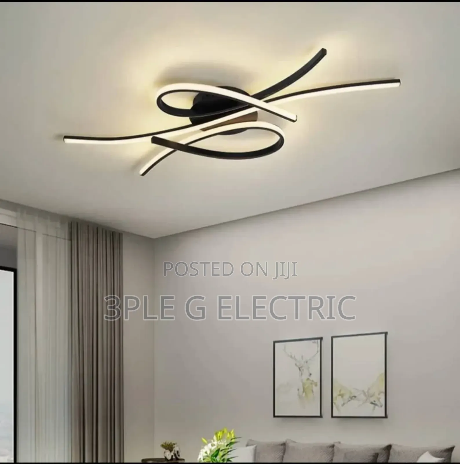 Nordic Ceiling Mounted Lamp