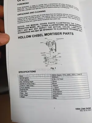 Mortising Chiesel Machine