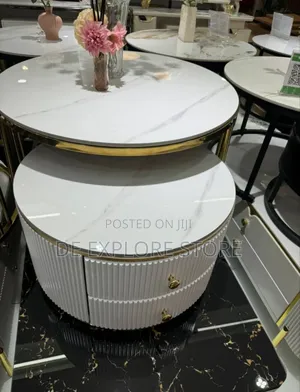 2 in 1 Center Table With Drawers