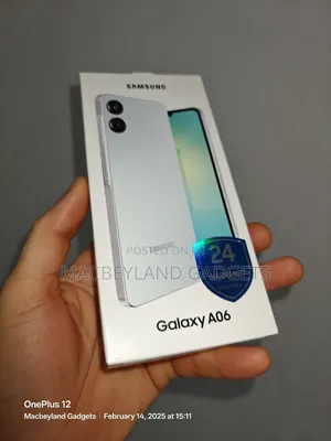 New Samsung Galaxy A06 64 GB White