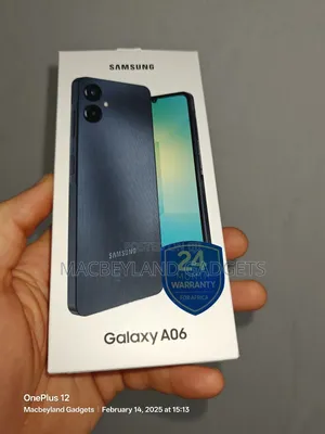 New Samsung Galaxy A06 128 GB Black