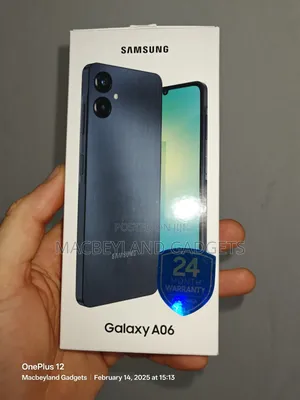 New Samsung Galaxy A06 128 GB Black