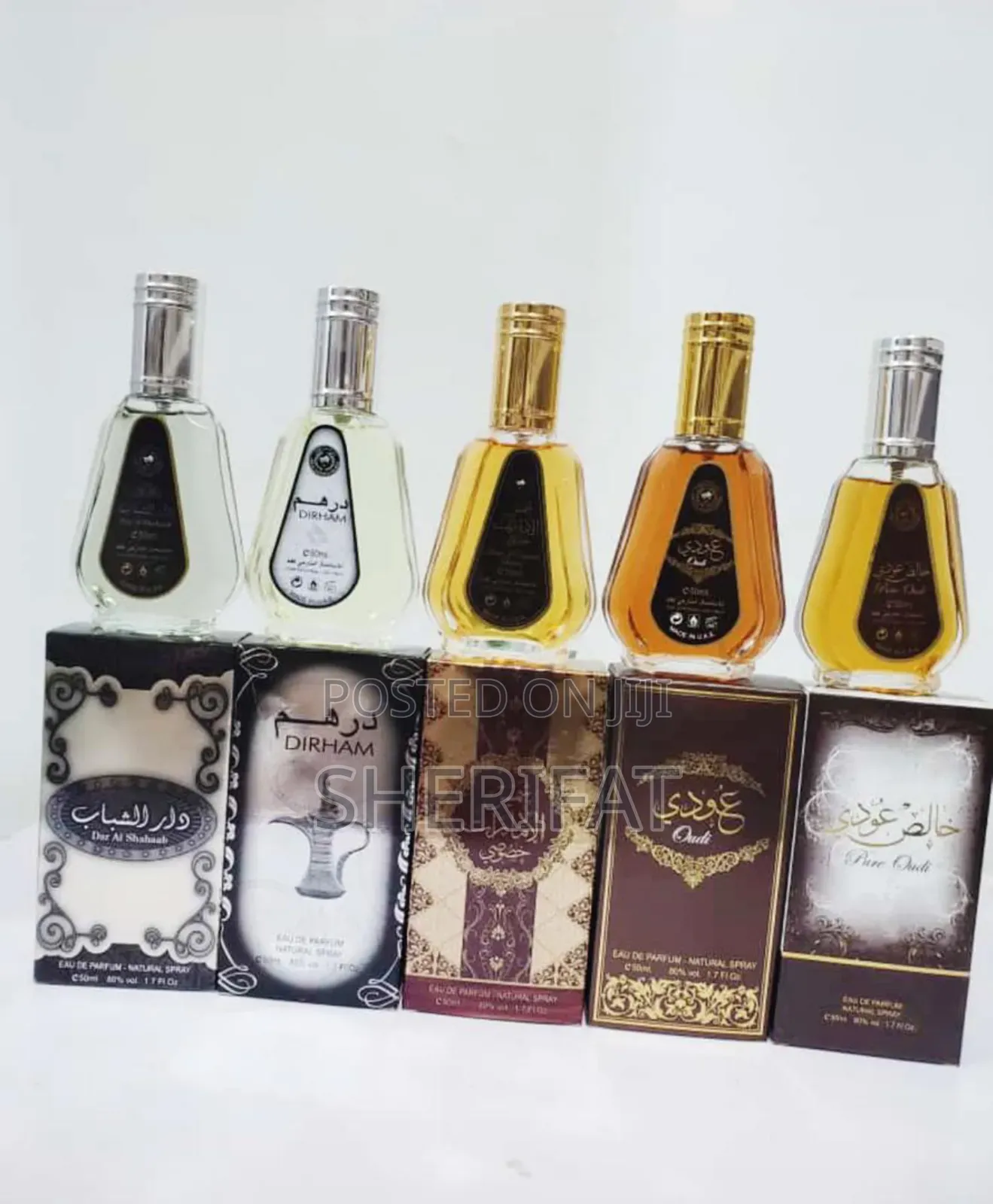 Jalabiya, Shoes , and Perfumes