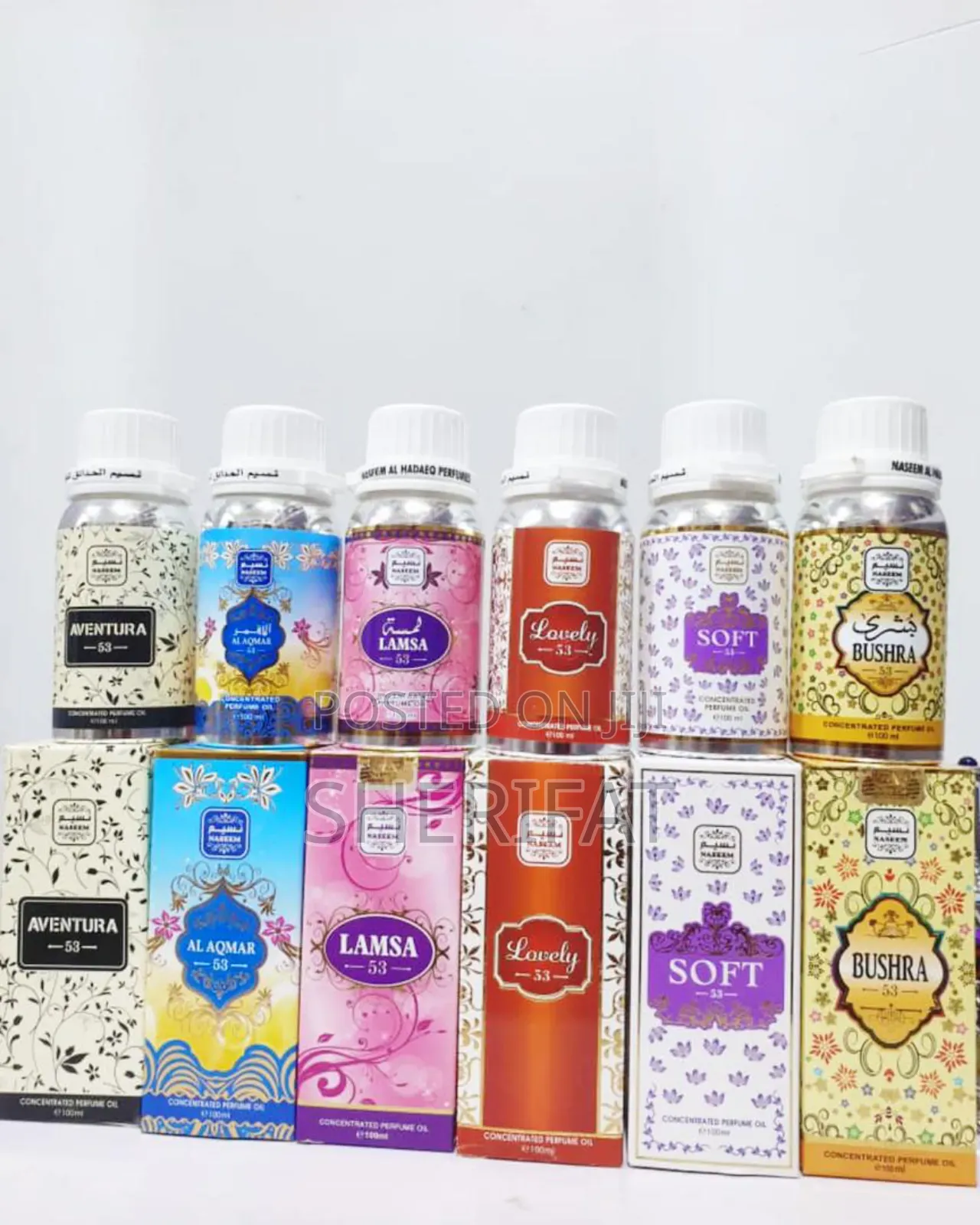 Jalabiya, Shoes , and Perfumes