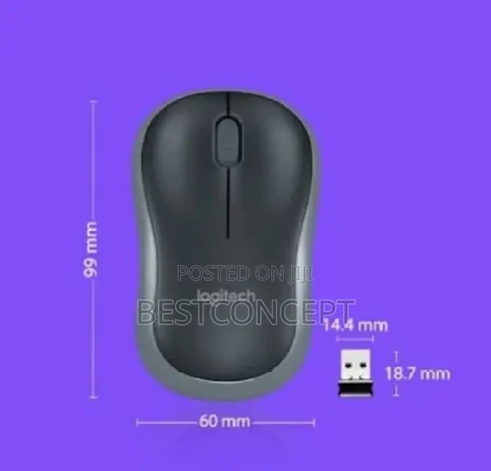 Logitech USB Wireless Opitcal Mouse M186