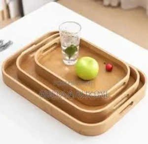 Photo - Bamboo Wooden Tray