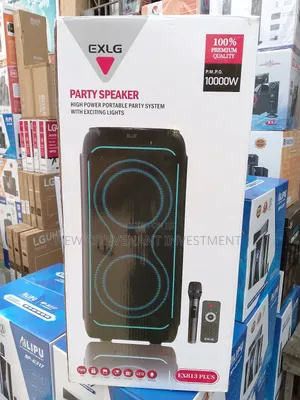 Original Exlg Sound System Speaker 10000watts
