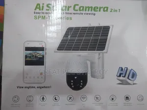 Ai Solar Camera 2 in 1 (Cctv With Solar Panel)