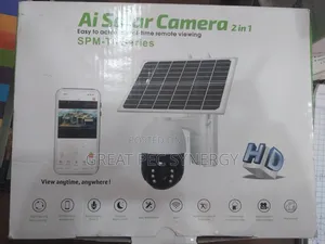 Ai Solar Camera 2 in 1 (Cctv With Solar Panel)