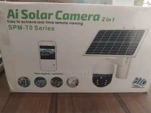 Ai Solar Camera 2 in 1 (Cctv With Solar Panel)