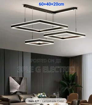 By 60cm+40cm+20cm Simple Nordic Design Chandelier