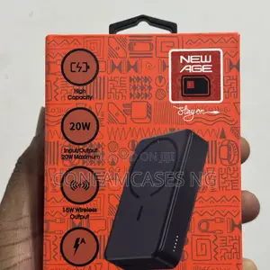 New Age Magnetic Wireless 20000mah Fast Charging Powerbank