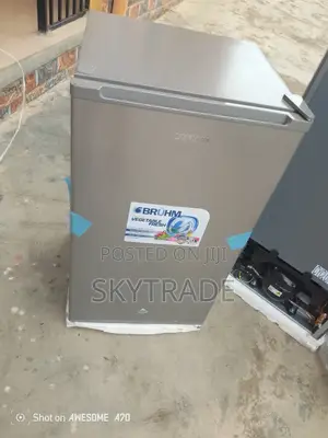 Bruhm Silver Color, 90liters Refrigerator (Brs-93mmds) + Key