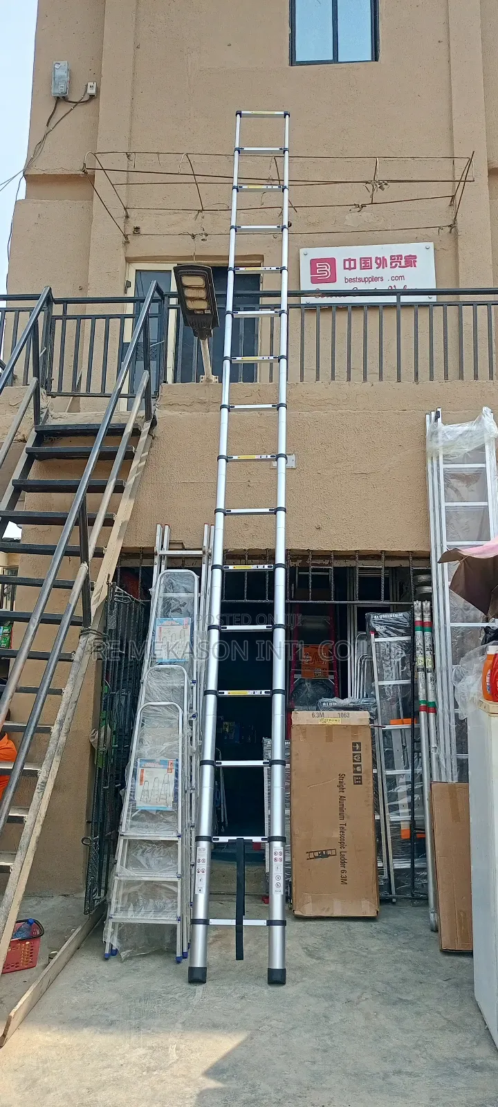 6.2metres Heavy Duty Telescopic Ladder