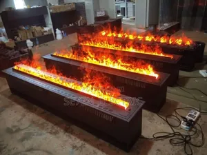 Rva Water Vapor Fire Place Flame