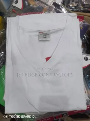 White V- Neck