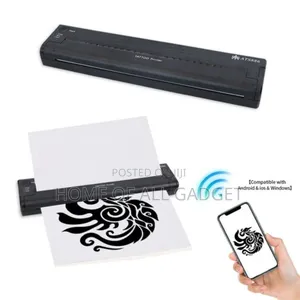 Photo - Mobile Wireless Inkless M80f Bluetooth A4 Thermal Printer