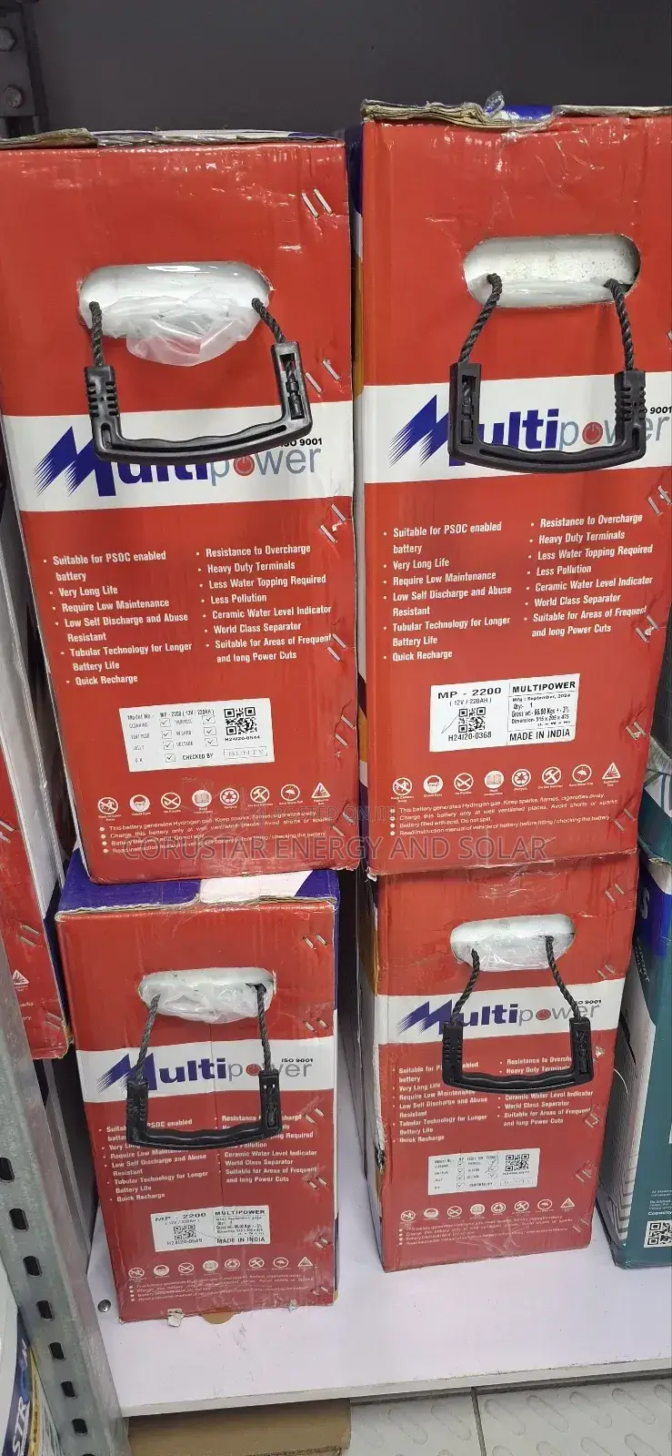 Heavy Duty Inverter Battery - Multipower*
