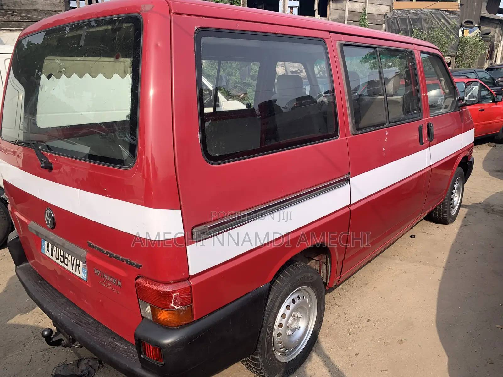 Volkswagen Transporter 2003 Red