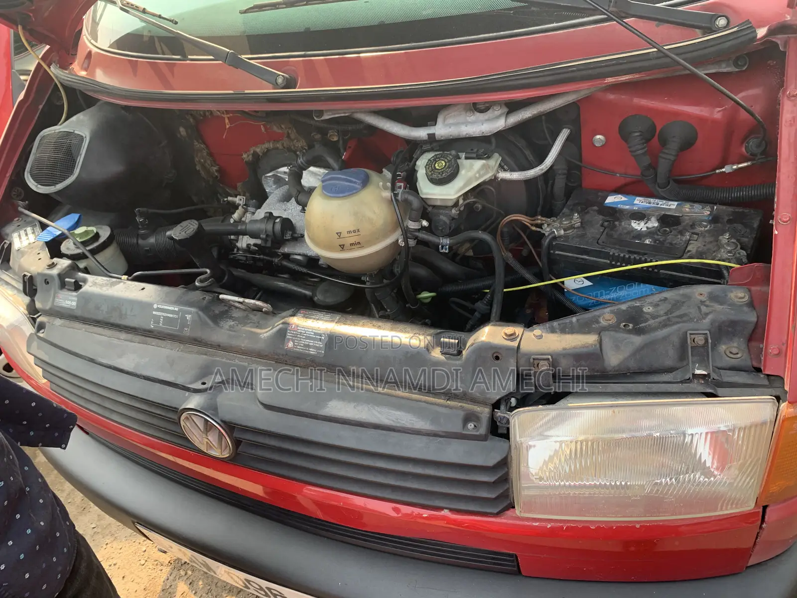 Volkswagen Transporter 2003 Red