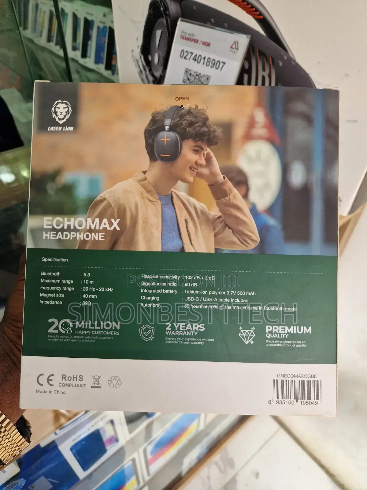 Greenlion Echomax Headphone