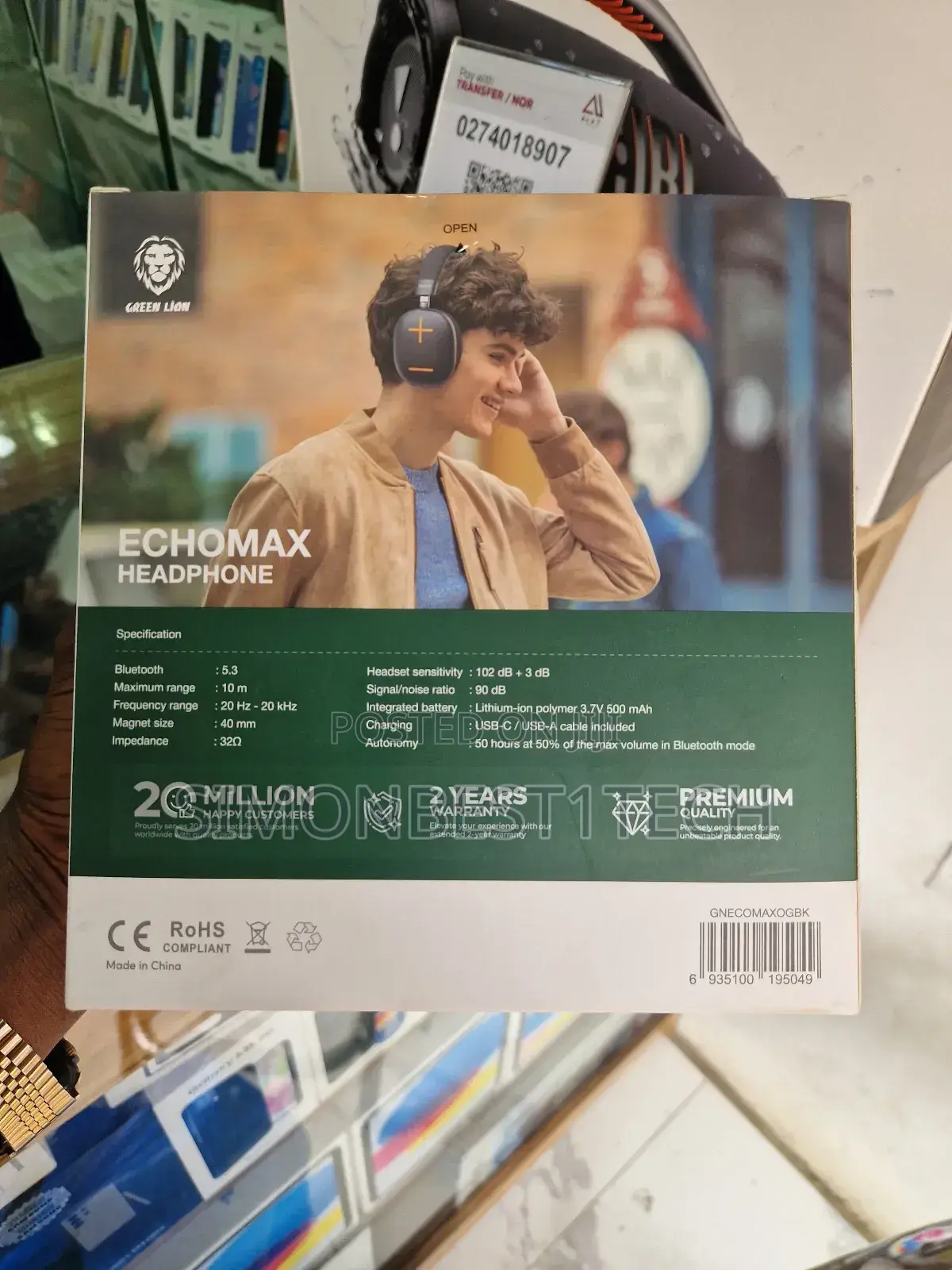 Greenlion Echomax Headphone