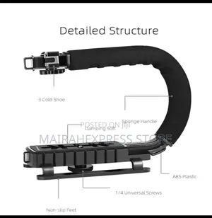 U/C Shaee Camera/Mobile Phone Stabilizer With Hot Ligh