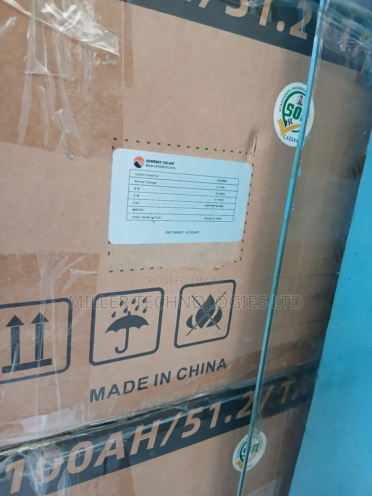 5kwh Sunergy Lithium Battery