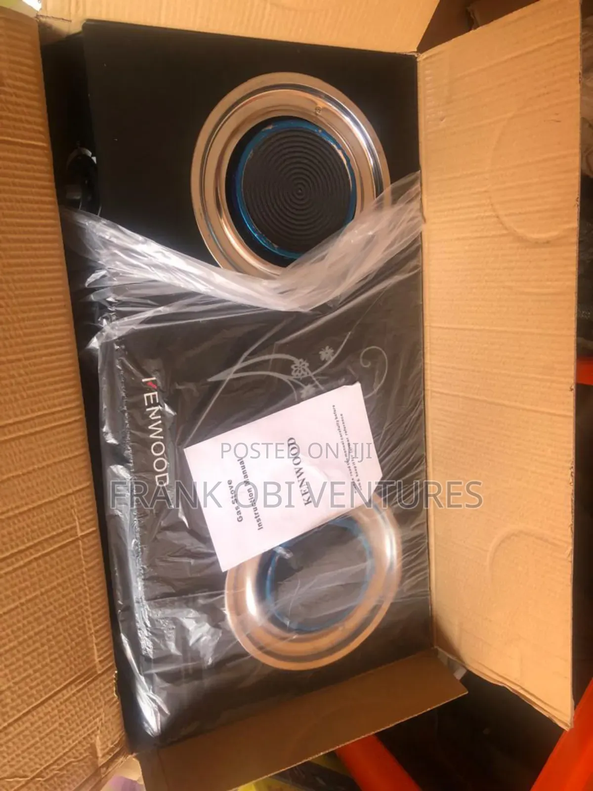 Ddouble Burners Glass Cooker.