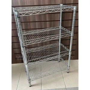 3ft Wire/Chrome Rack