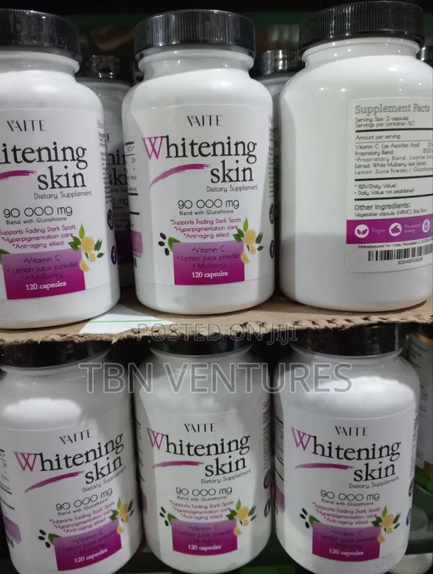 Vaite Whitening Skin 5000 Glutathione Supplement 120capsl for sale