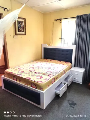 Exclusive 4.5 by 6ft Modern Bedframe