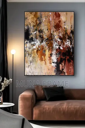 Printed on Canvas Abstract Portrait