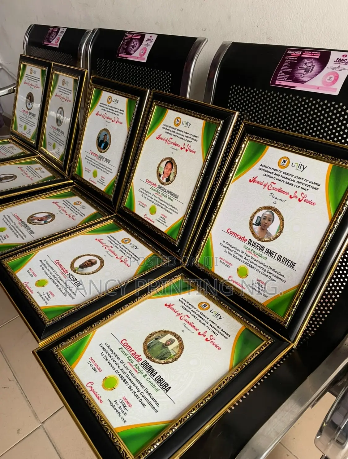 Customized Framed Certificates – Pro Design for Awards Recognition