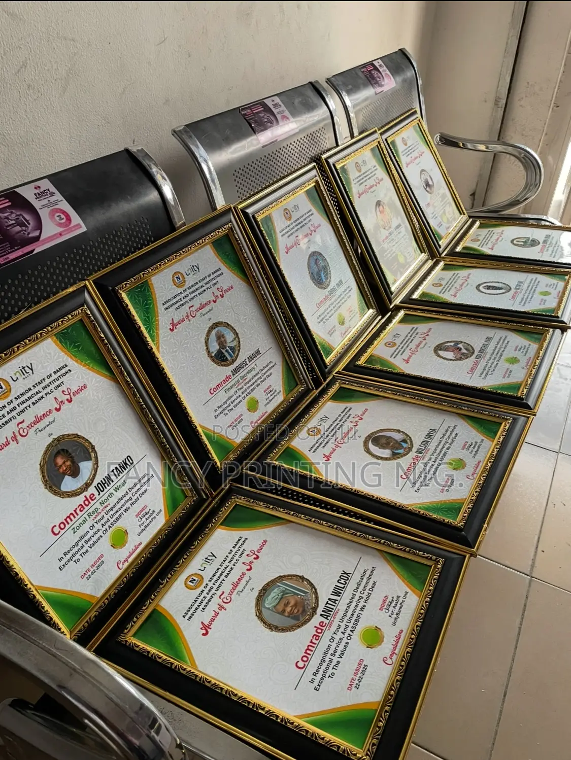 Customized Framed Certificates – Pro Design for Awards Recognition
