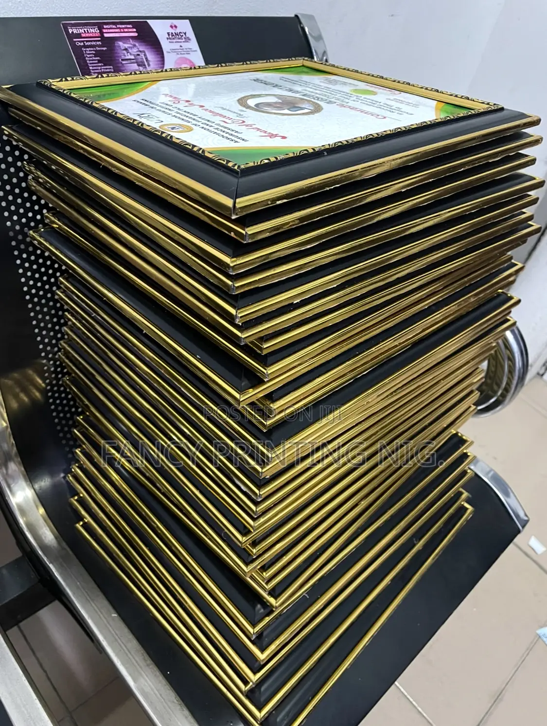 Customized Framed Certificates – Pro Design for Awards Recognition