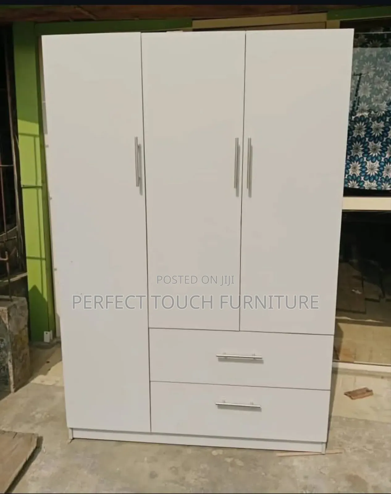 4ft by 6ft White Wardrobe