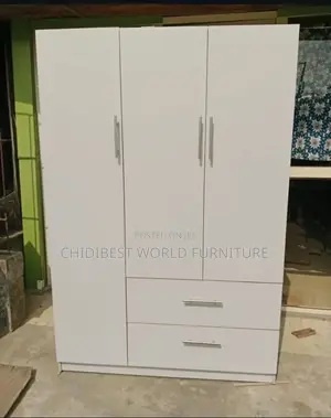 4ft by 6ft White Wardrobe