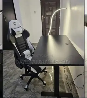 Electric/Motorized Office Table With Chair