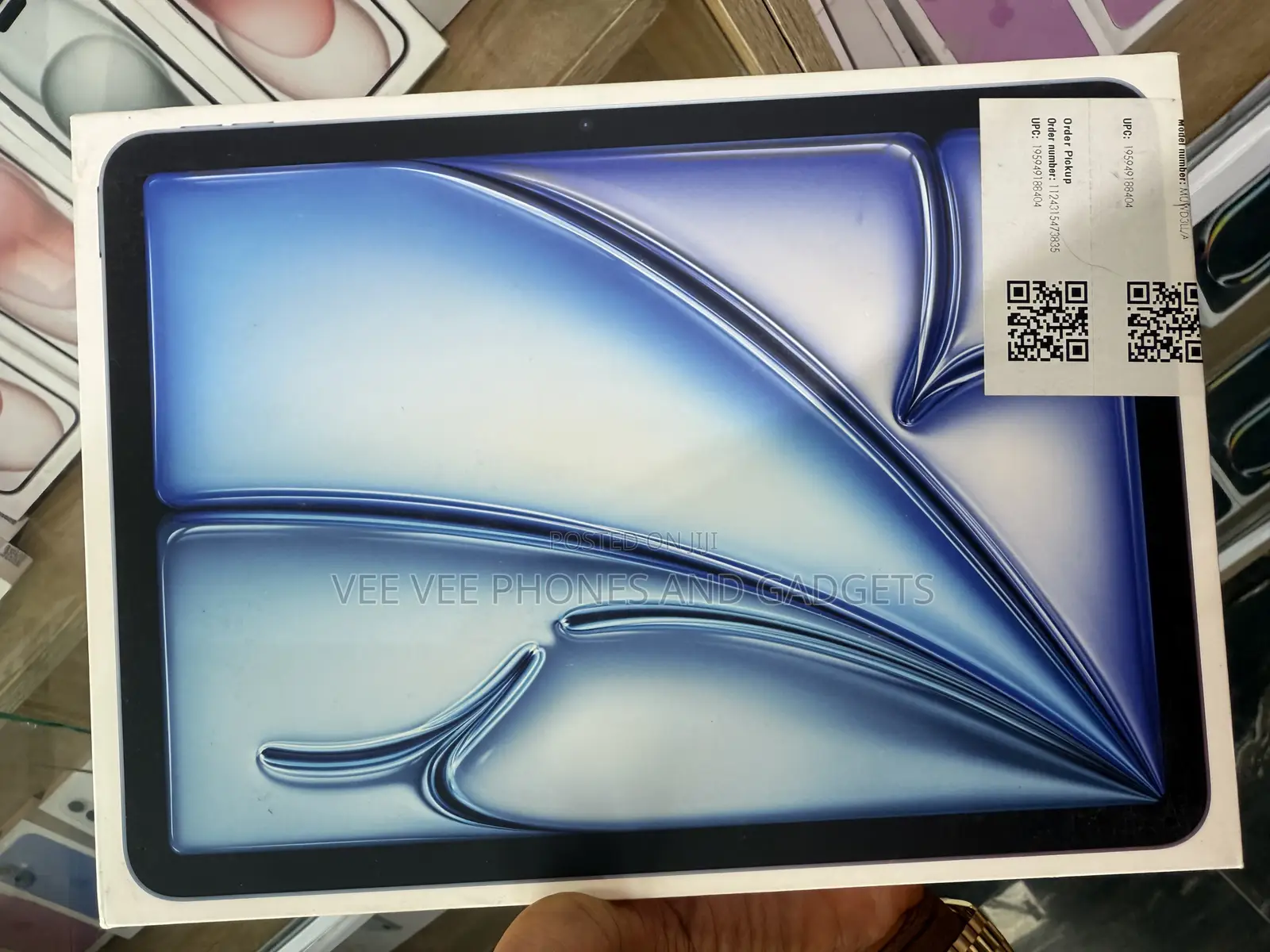 New Apple iPad Air 11 (2024) 128 GB Black