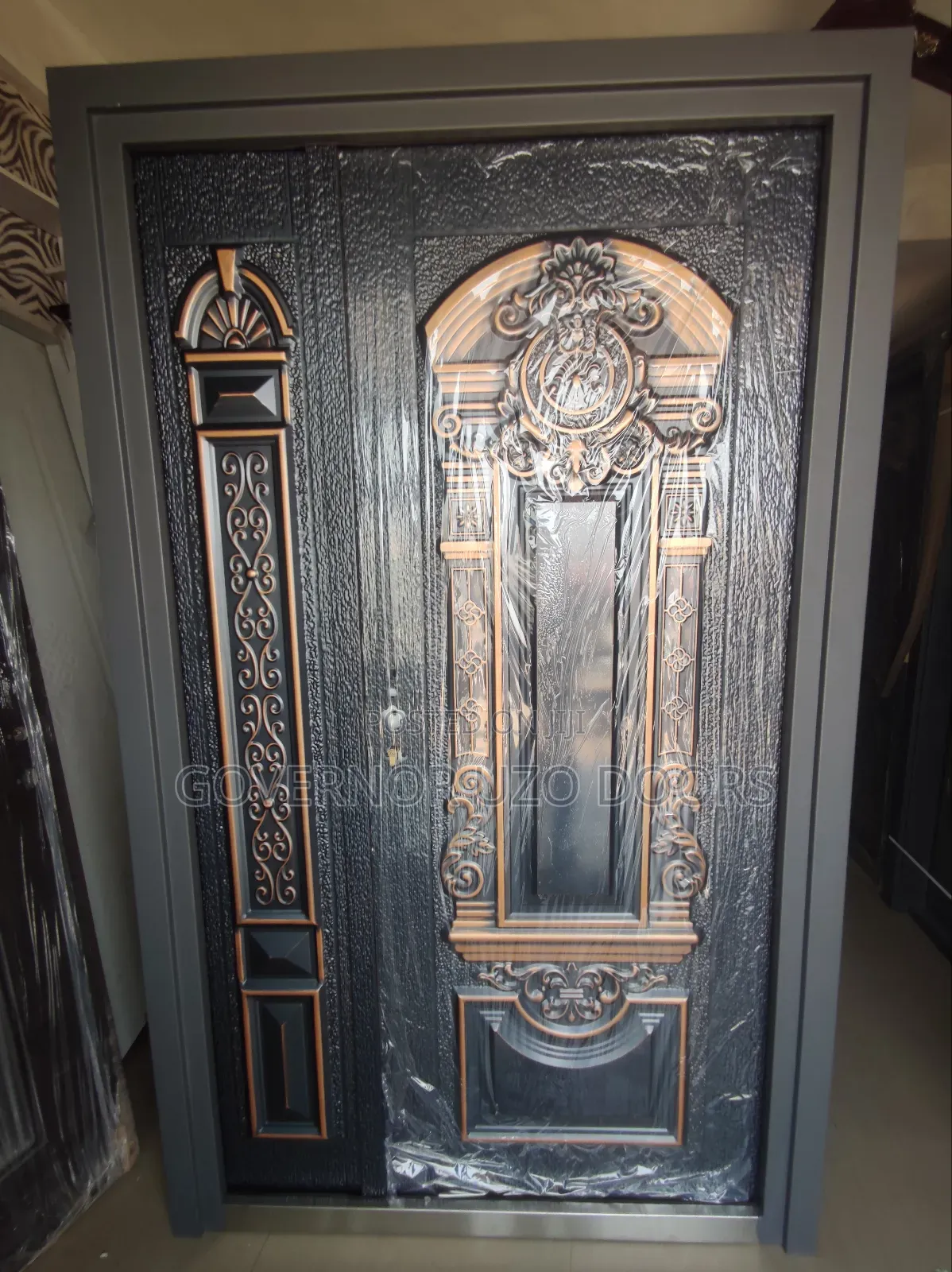 Strong High Quality Cast Aluminium Security Door