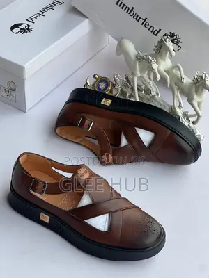 Black- Soled Vintage Sandals
